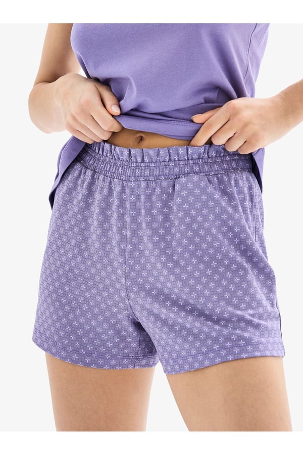 Kadın Pijama Takımı 52040 - Mor