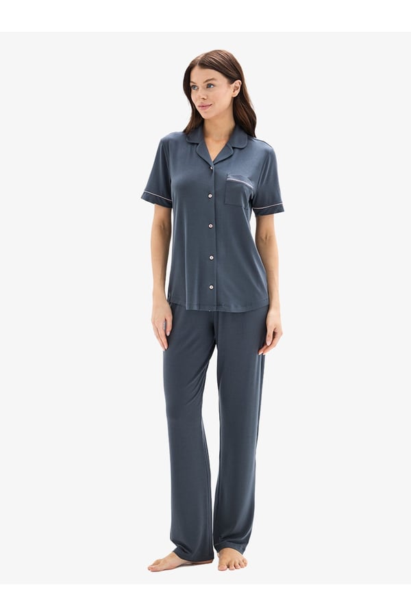 Kadın Pijama Takımı 52084 - Antrasit