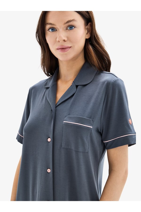 Kadın Pijama Takımı 52084 - Antrasit