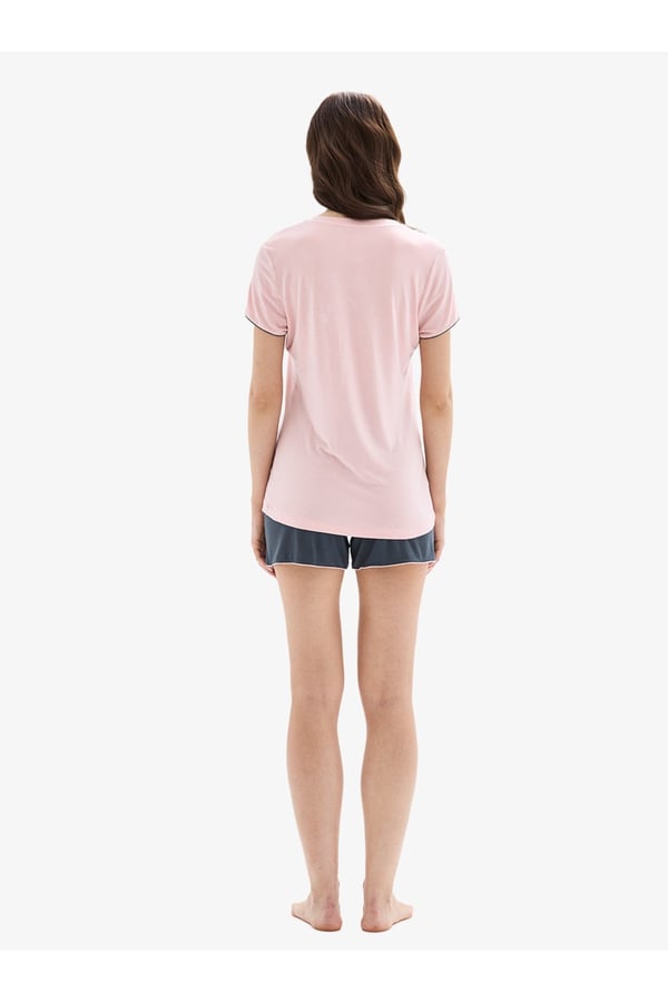 Kadın Pijama Takımı 52088 - Pembe