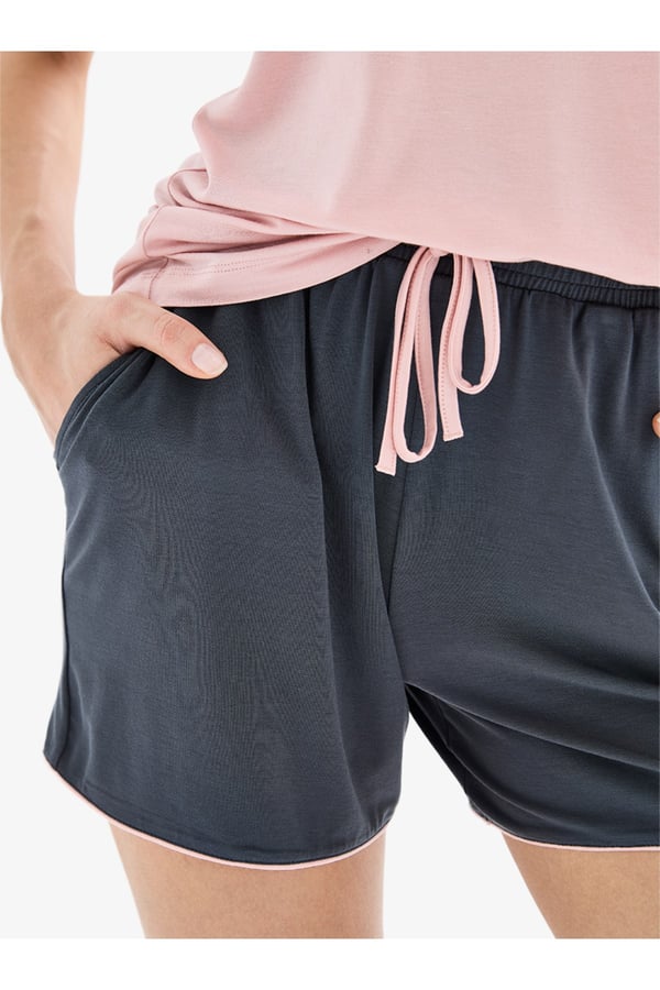 Kadın Pijama Takımı 52088 - Pembe