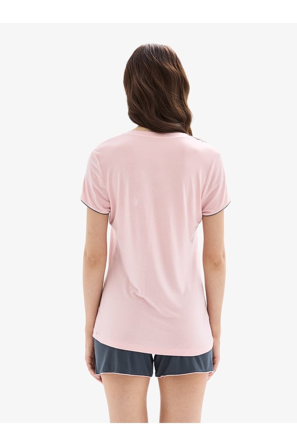 Kadın Pijama Takımı 52088 - Pembe