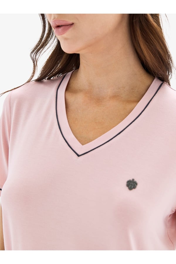 Kadın Pijama Takımı 52090 - Pembe