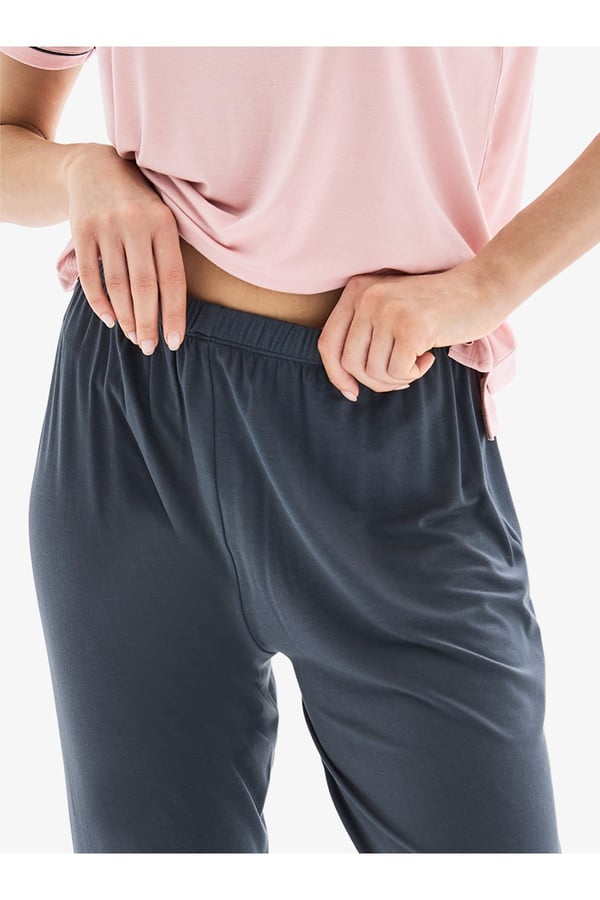 Kadın Pijama Takımı 52090 - Pembe
