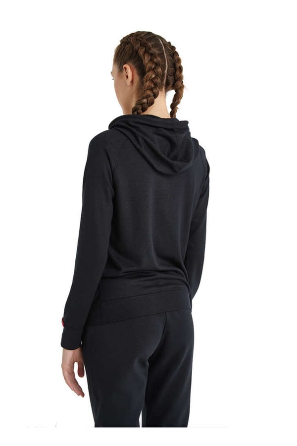 Kadın Termal Kapşonlu Sweatshirt 2. Seviye 5938 - Siyah