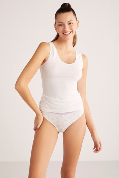 Kom Basic Singlet Pamuklu Kalın Askılı Atlet