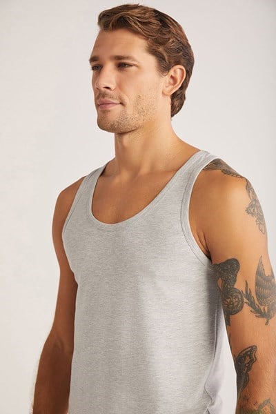 Kom Scott Askılı Basic Erkek Atlet