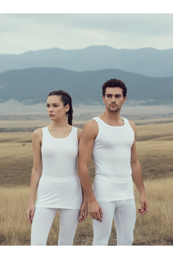 Unisex Termal Atlet 2. Seviye 9260 - Beyaz