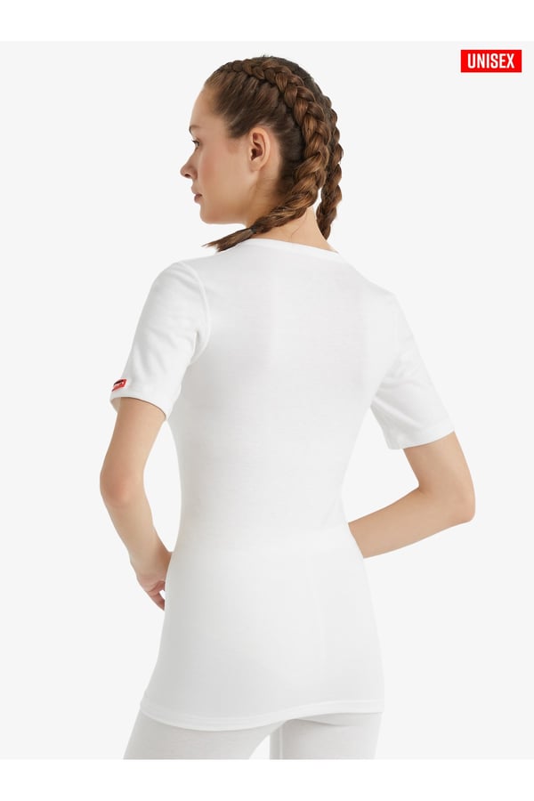Unisex Termal Tişört 2. Seviye 1263 - Beyaz