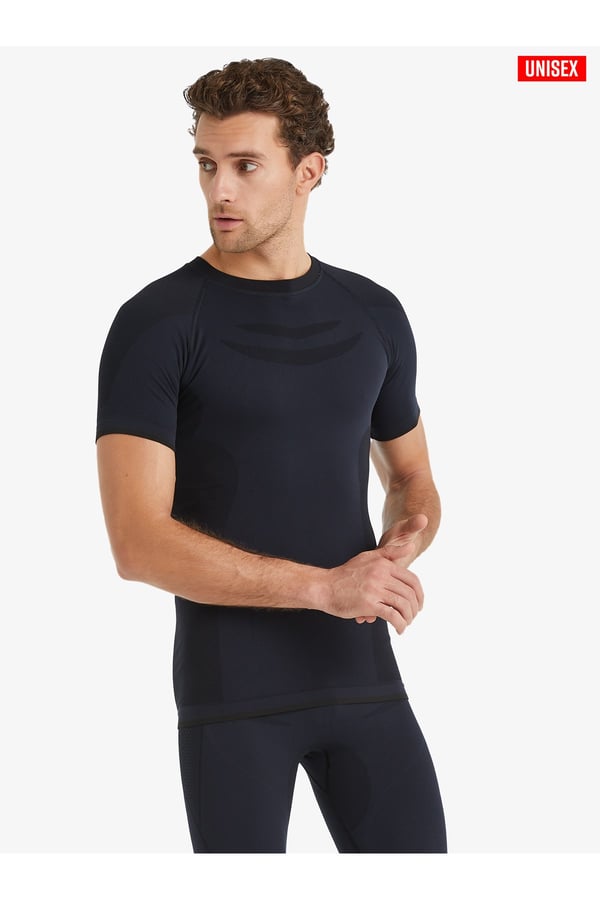 Unisex Termal Tişört Pro 2. Seviye 9570 - Siyah