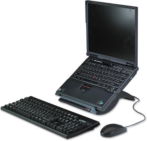3M LX550 Ayarlanabilir Ergonomik Laptop Desteği – Kablo Düzenleyicili, Kaymaz Tabanlı Notebook Standı