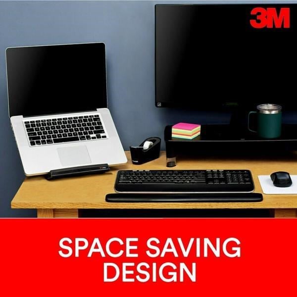3M LX550 Ayarlanabilir Ergonomik Laptop Desteği – Kablo Düzenleyicili, Kaymaz Tabanlı Notebook Standı