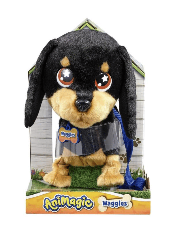 Animagic Sosis Köpek Waggles – Yürüyen İnteraktif Peluş Köpek