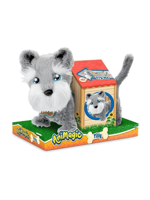 Animagic Terrier Köpek Tilly – Etkileşimli Pelüş Oyuncak (GOLİ 919920)