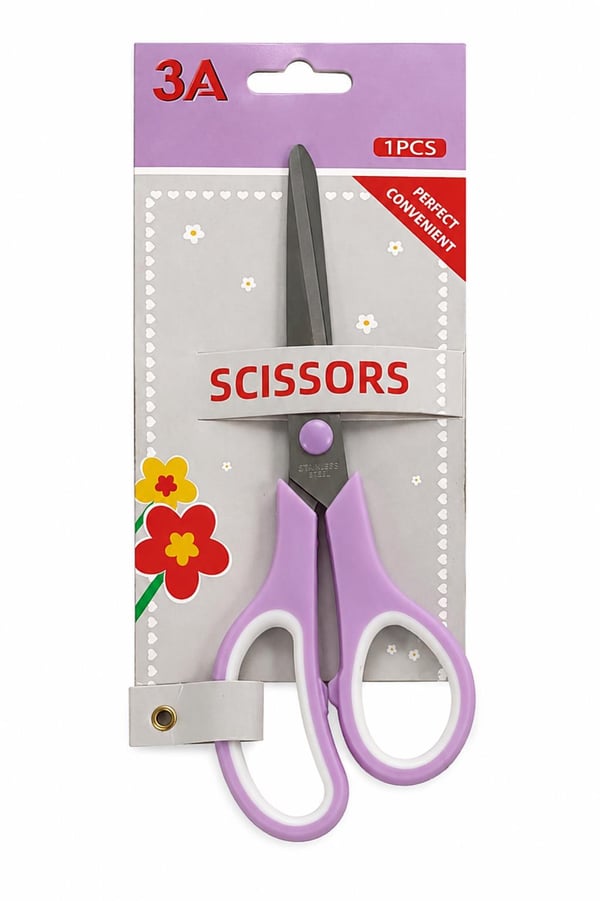 Ark SCISSORS 19 cm Pastel Mor Makas