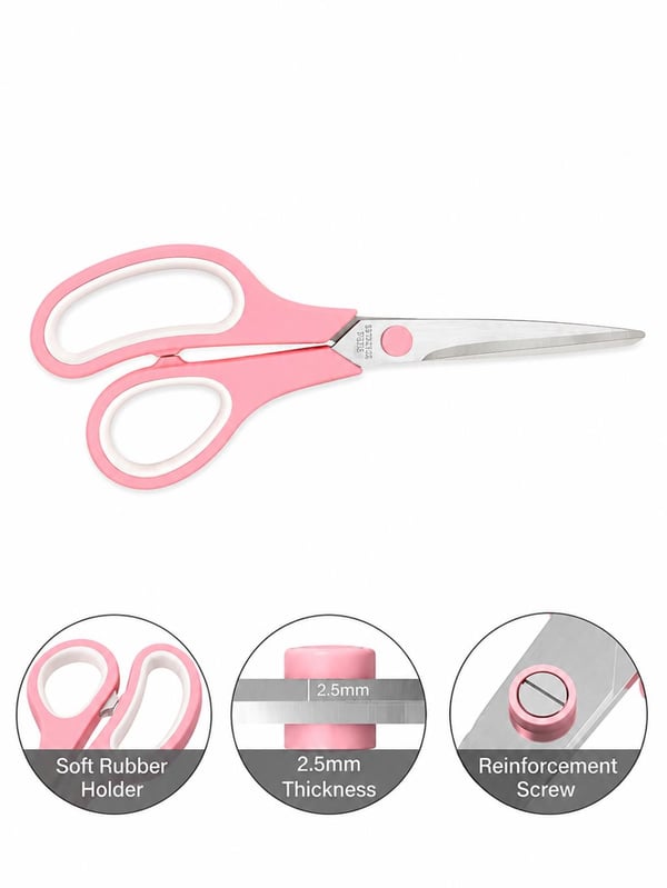 Ark SCISSORS 19 cm Pastel Pembe Makas