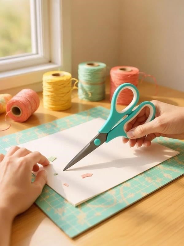 Ark SCISSORS 19 cm Pastel Turkuaz Makas