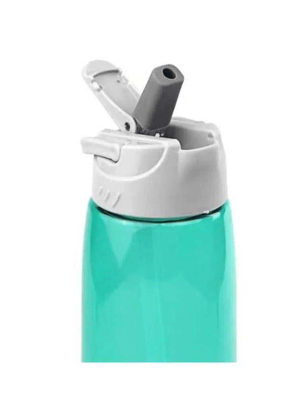 Bear & Dear Tritan Oynar Tutacaklı Pastel Yeşil Şeffaf Plastik Matara 750 ML - MT0005