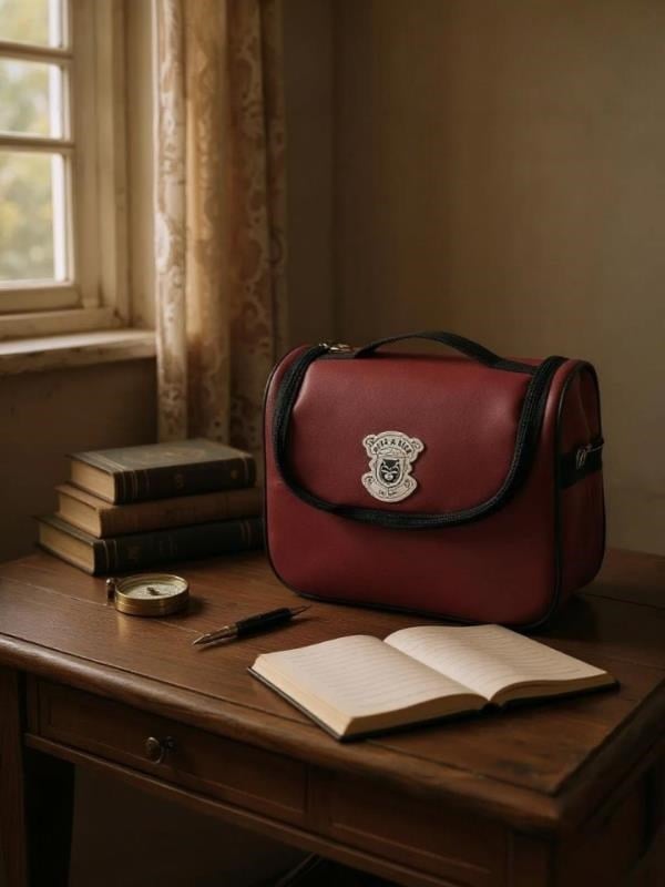 BEAR & DEER XL Beslenme Çantası Bordo