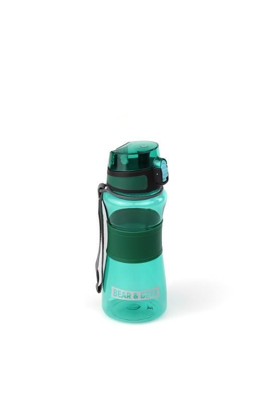 Bear&Deer Detoks Filtreli Şeffaf Açık Yeşil Plastik Matara 700 Ml - MT0029-04