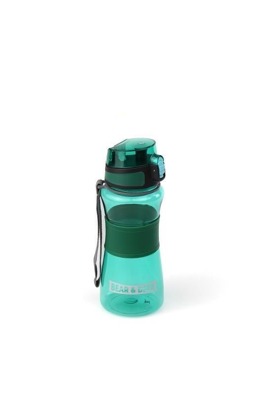Bear&Deer Detoks Filtreli Şeffaf Açık Yeşil Plastik Matara 700 Ml - MT0029-04
