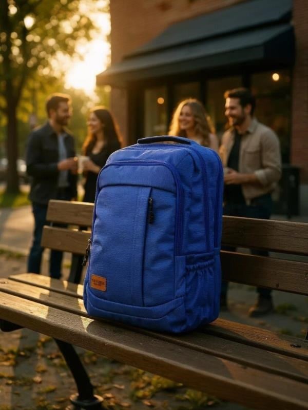 Bear&Deer Durable Spor Okul Çantası Mavi BD-CN0188