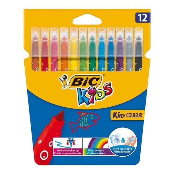 Bic 37 Parça Dikkat Geliştirici Boyama Seti
