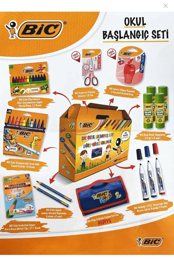 Bic Okul Başlangıç Seti 15 Parça