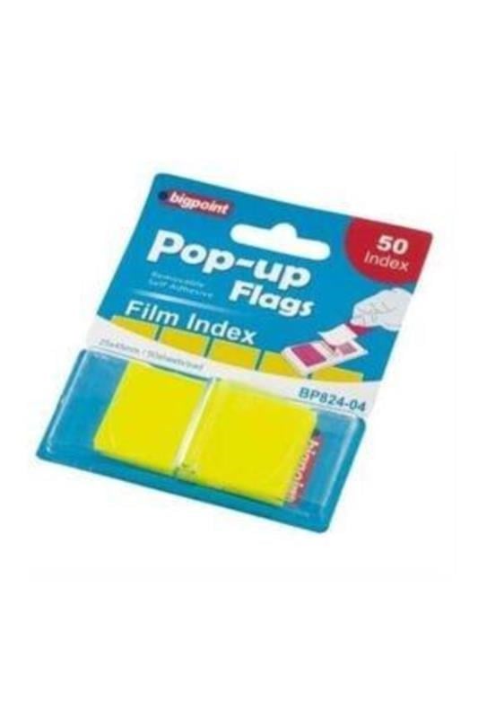 Bigpoint 824 Pop-Up Film İndex Tekli Sarı Bp82404