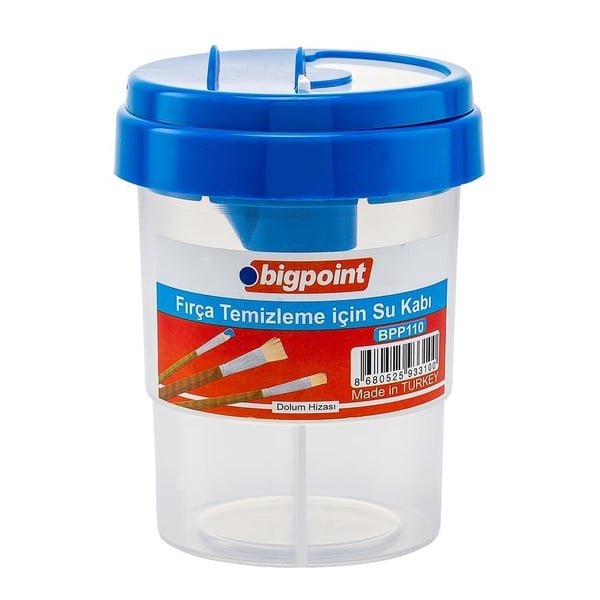 Bigpoint Fırça Yıkama Su Kabı - Mavi- BPP110