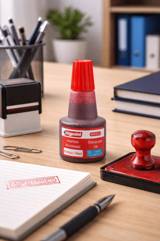 Bigpoint Istampa Mürekkebi 30 ml Kırmızı – BP616-25