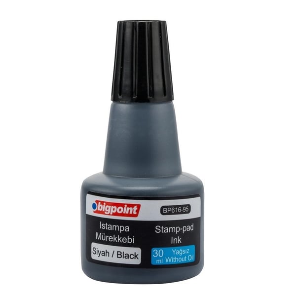 Bigpoint Istampa Mürekkebi 30 ml Siyah – BP616-95