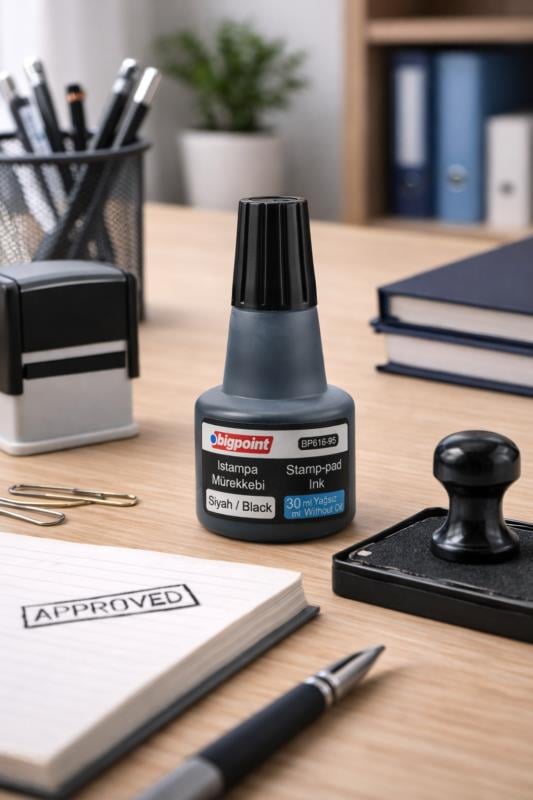 Bigpoint Istampa Mürekkebi 30 ml Siyah – BP616-95