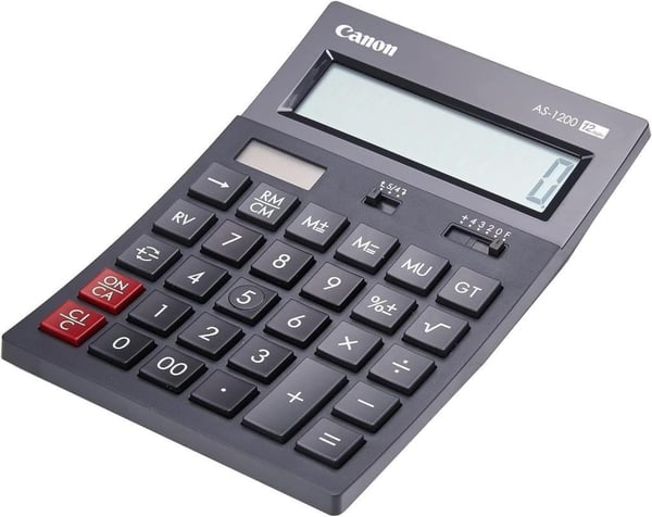 Canon AS-1200 12 Haneli Masaüstü Hesap Makinesi 