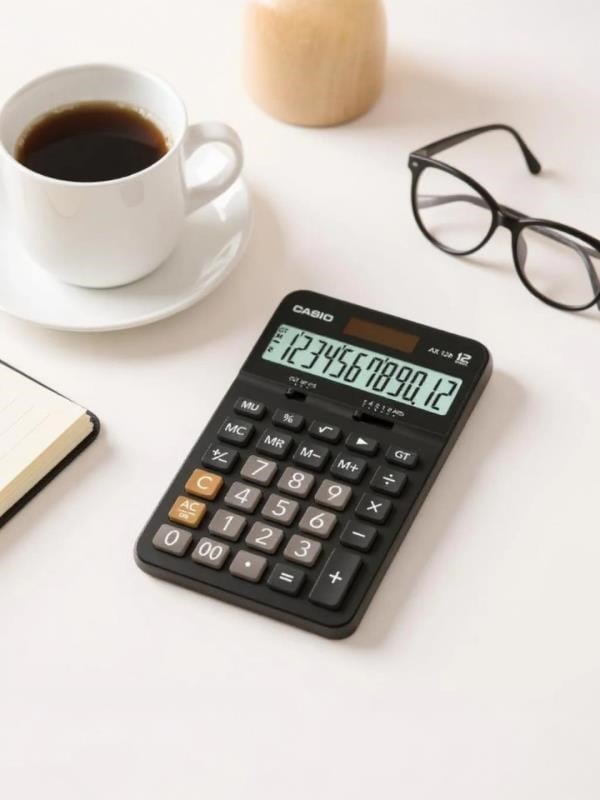 Casio AX-12B 12 Hane Masa Üstü Hesap Makinesi