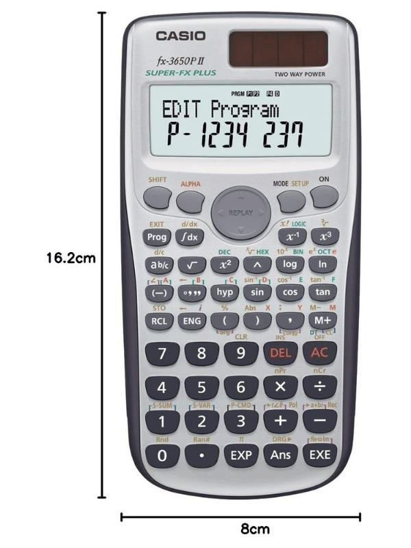 Casio FX-3650P II Bilimsel Fonksiyonlu Hesap Makinesi