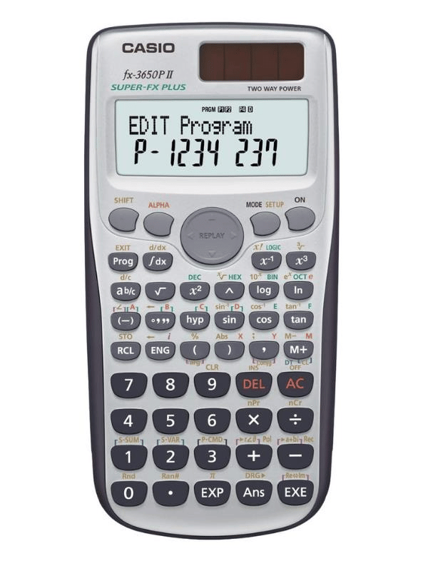 Casio FX-3650P II Bilimsel Fonksiyonlu Hesap Makinesi