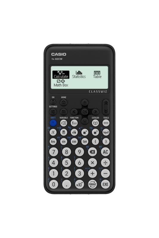 Casio FX-82CW-W-DT ClassWiz Bilimsel Hesap Makinesi – Yüksek Çözünürlüklü Ekran, Hızlı İşlem Motoru 