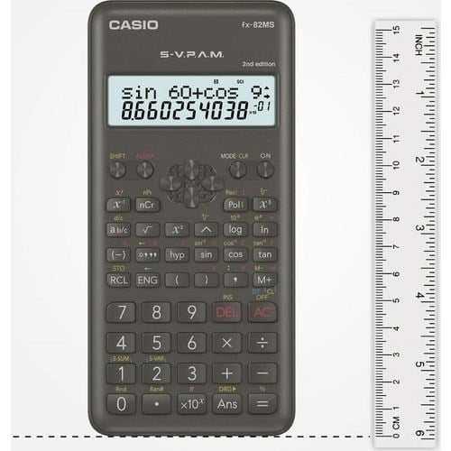 Casio FX-82MS 2. Versiyon Bilimsel Fonksiyonlu Hesap Makinesi