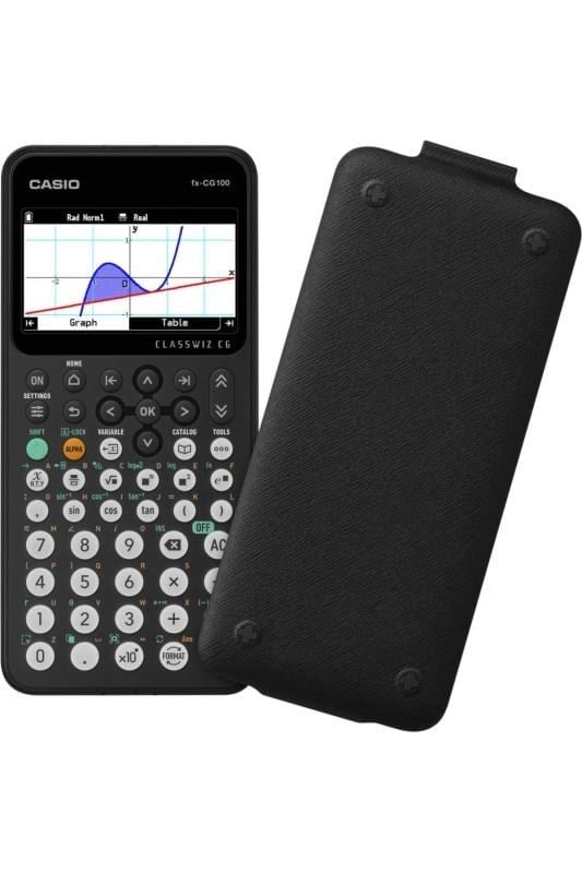 Casio FX-CG100 Bilimsel Grafik Hesap Makinesi – Renkli Ekranlı, Gelişmiş Grafik ve Analiz Özellikli