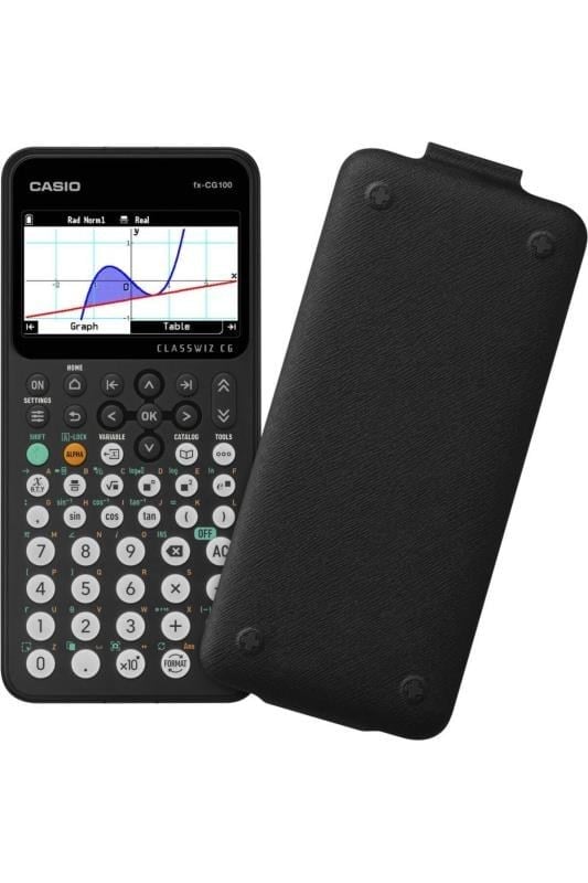 Casio FX-CG100 Bilimsel Grafik Hesap Makinesi – Renkli Ekranlı, Gelişmiş Grafik ve Analiz Özellikli