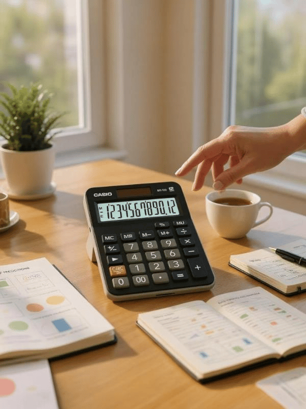 Casio MX-12B 12 Haneli Masa Tipi Hesap Makinesi – Geniş Ekranlı, Çift Güç Kaynaklı, Dayanıklı Tasarım
