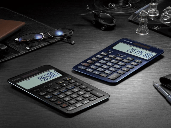 Casio S100X-BK-DJ Profesyonel 12 Hane Masa Üstü Hesap Makinesi