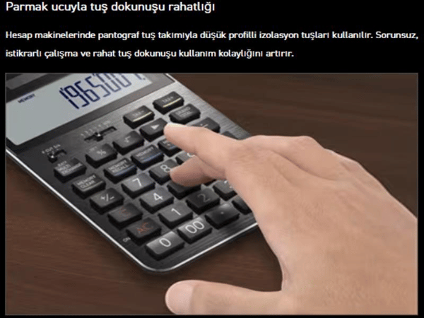 Casio S100X-BK-DJ Profesyonel 12 Hane Masa Üstü Hesap Makinesi