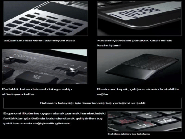 Casio S100X-BK-DJ Profesyonel 12 Hane Masa Üstü Hesap Makinesi