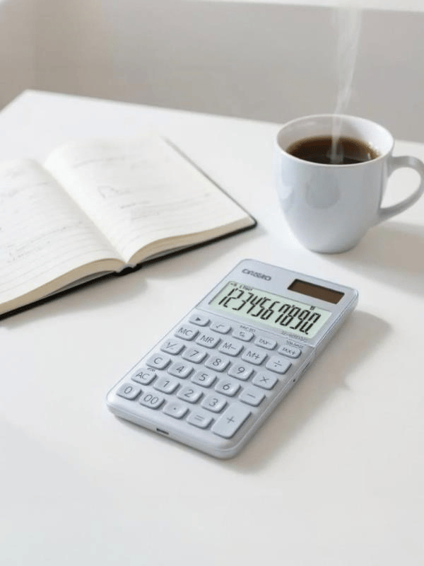 Casio SL-1000SC-BU Cep Tipi 10 Hane Mavi Hesap Makinesi