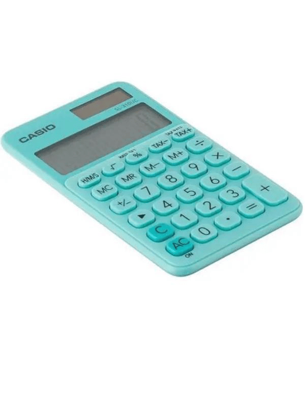Casio SL-310UC-GN Cep Tipi 10 Hane Yeşil Hesap Makinesi