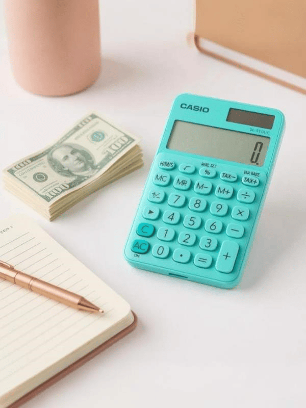 Casio SL-310UC-GN Cep Tipi 10 Hane Yeşil Hesap Makinesi