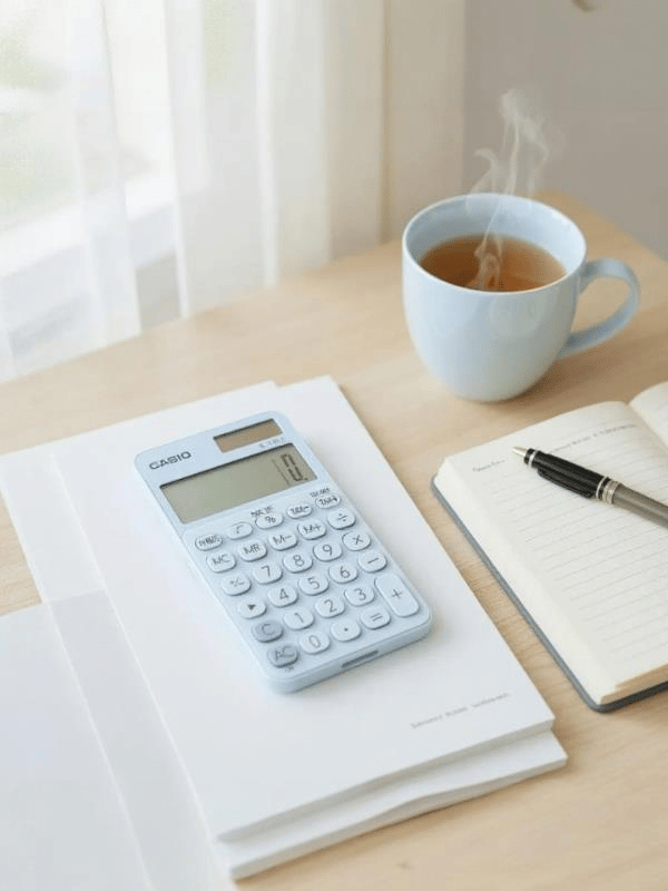 Casio SL-310UC-LB Cep Tipi 10 Hane Açık Mavi Hesap Makinesi