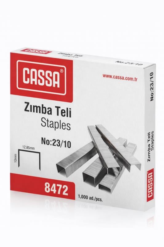 Cassa 8472 Zımba Teli No:23/10 (1000 Adet)